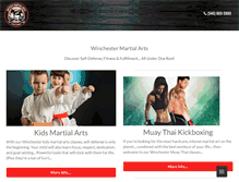 Tablet Screenshot of boycesmartialarts.com